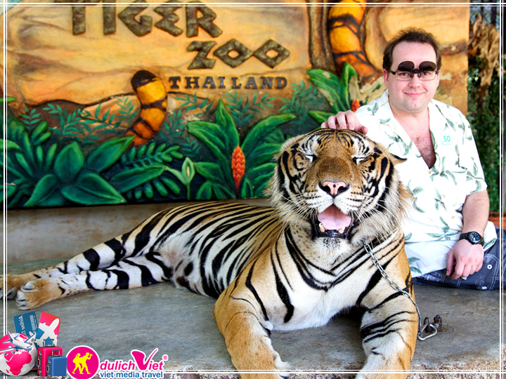 Vé tham quan Sriracha Tiger Zoo Pattaya